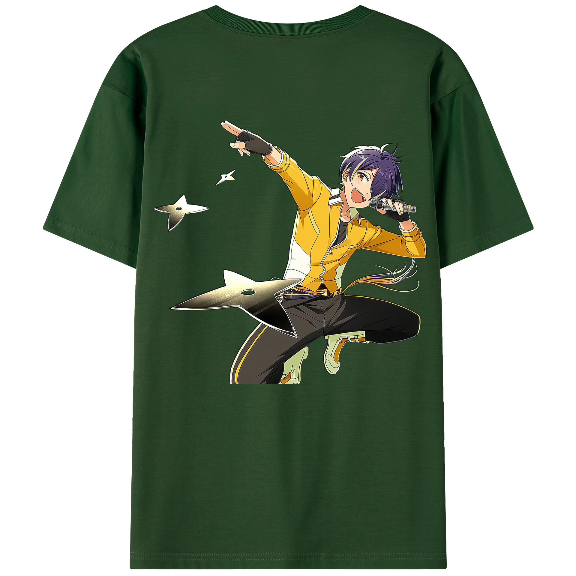 （画像用） あんさんぶるスターズ! Ensemble Stars 綿100％半袖Tシャツ（背面プリント）